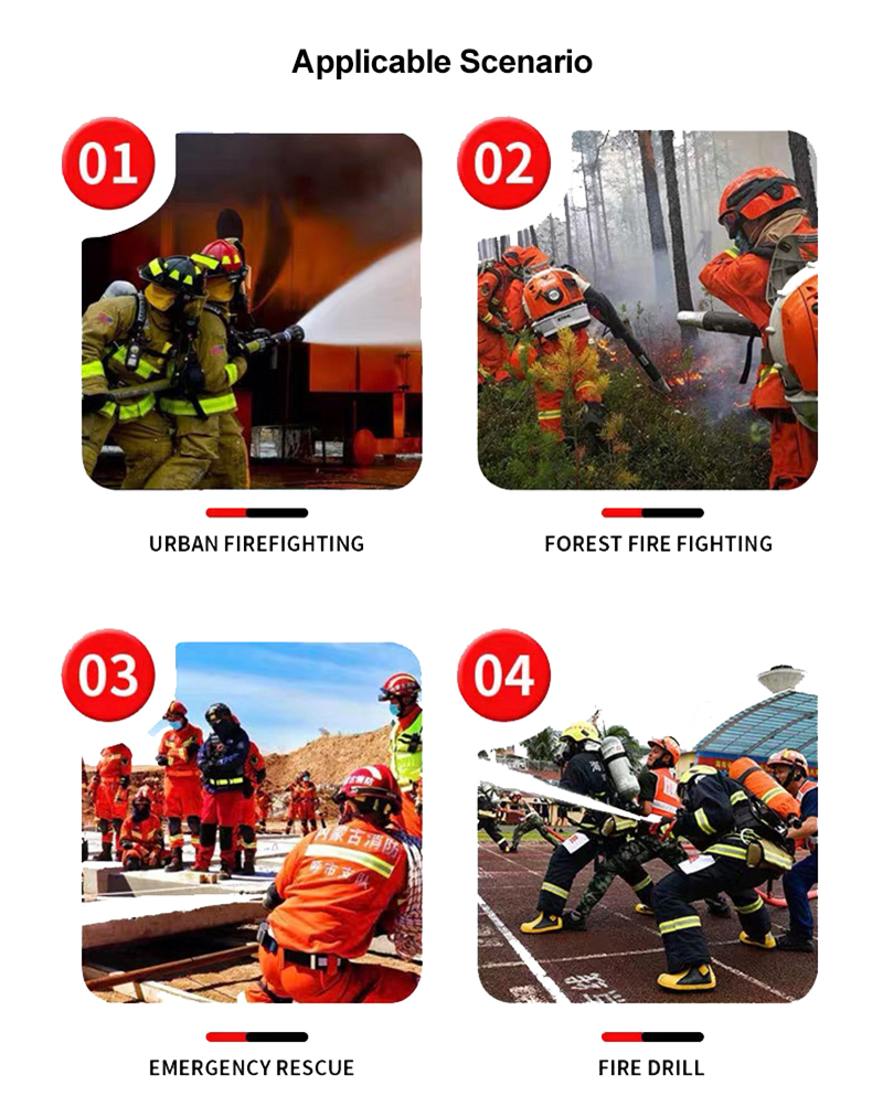 Steel Plate Emergency Response Boots