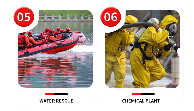 High-Strength Steel Firefighter Boots