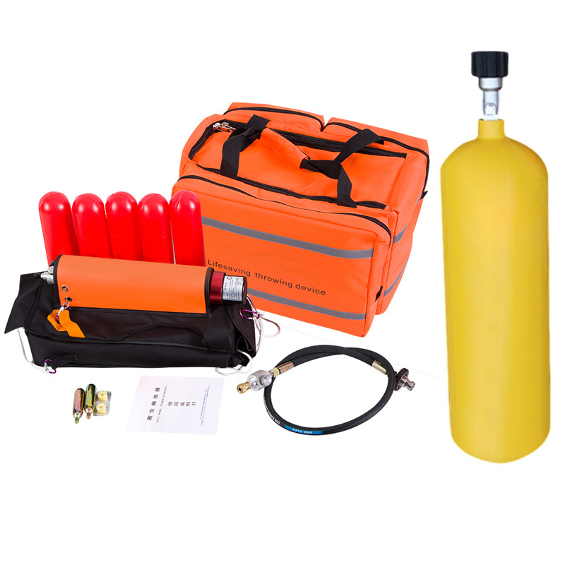 Long-Distance Flood Rescue Rope Launcher