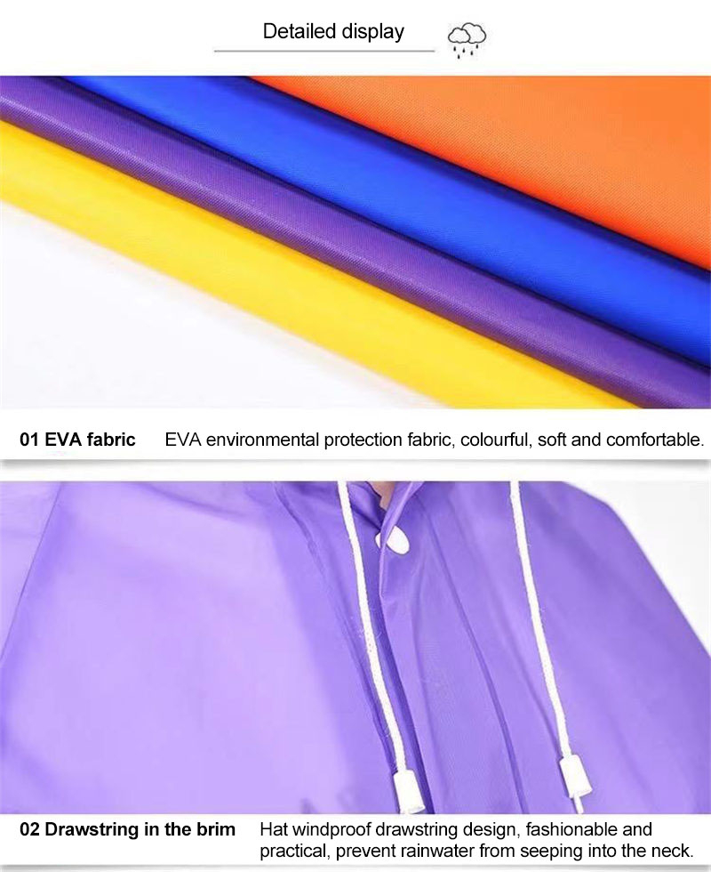 Post-Quake Search Protection Raincoat