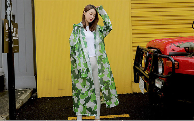 Flood Disaster Lightweight EVA Raincoat