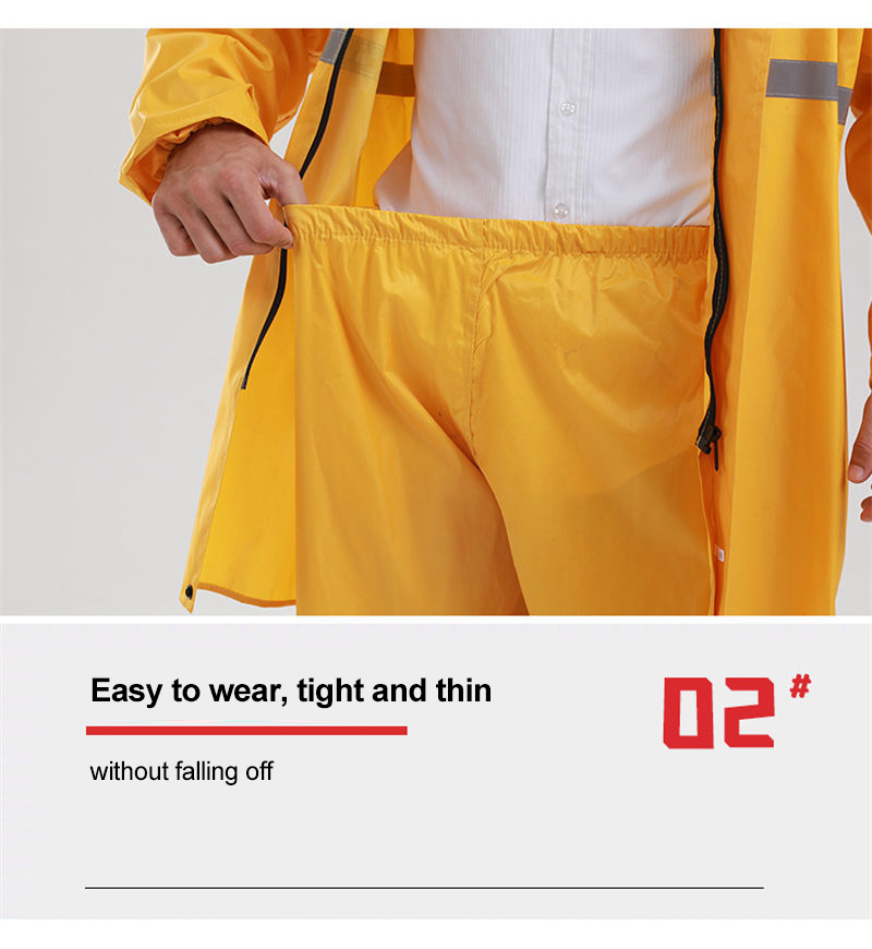 100D Oxford Fabric Disaster Raincoat