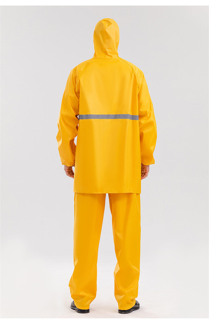 Rescue Raincoat Reflective Flood Suit