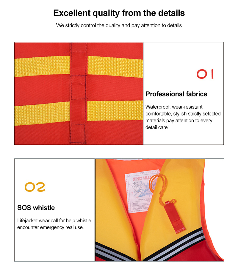 High-Visibility Flood Relief Life Jacket