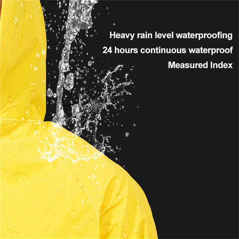 Flood Control PVC+Polyester Raincoat