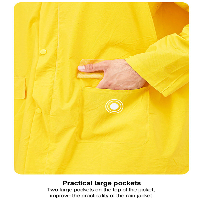 Army Green Rescue Raincoat PVC Waterproof