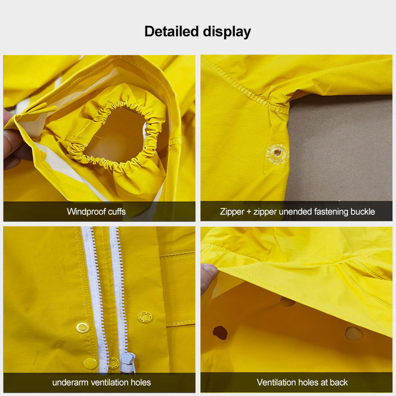 Emergency Response Windproof Raincoat