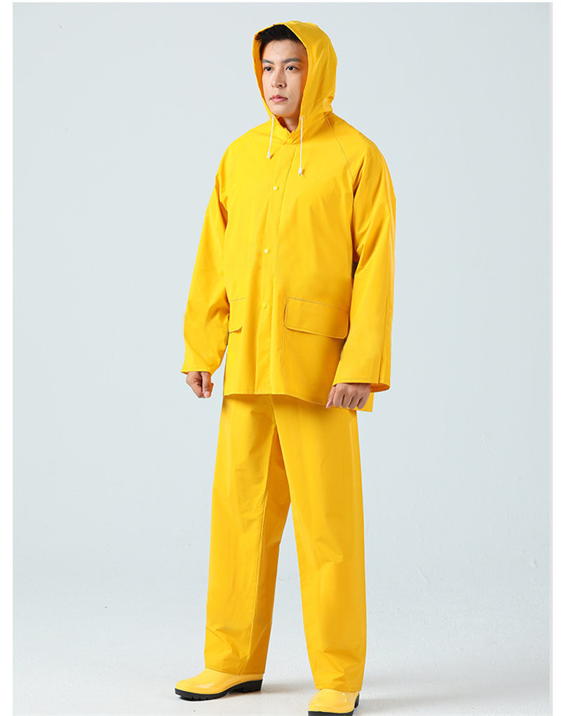 Outdoor Search PVC Rescue Raincoat