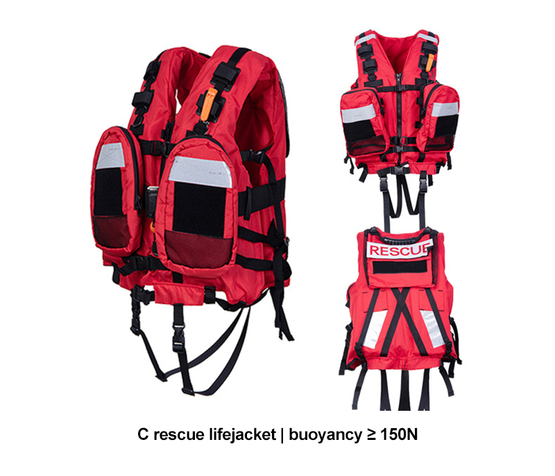 Flood Rescue Life Vest ≥150N Buoyancy