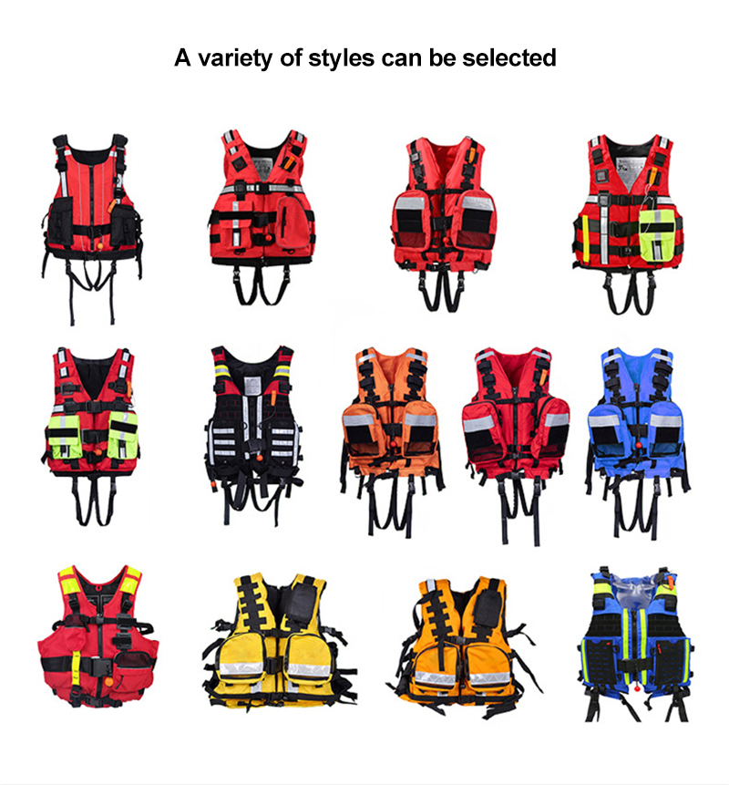 600D Oxford Flood Rescue Life Jacket