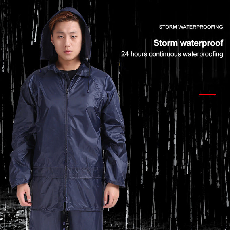 Rescue Team PVC Waterproof Raincoat