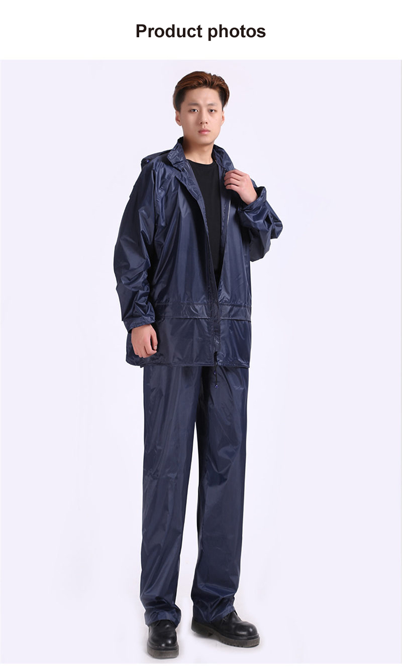 Disaster Relief Split Raincoat Double Waterproof