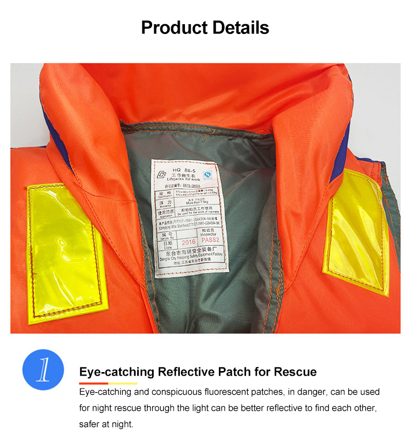 Flood Disaster Rescue Life Jacket One-Size