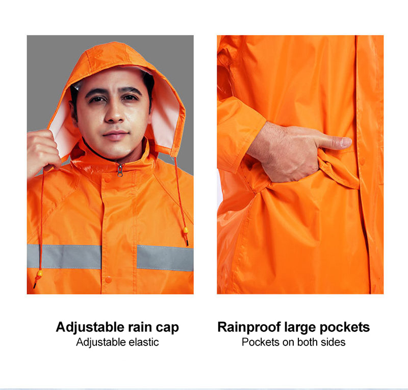Multi-Size Disaster Pro Quick Don Raincoat