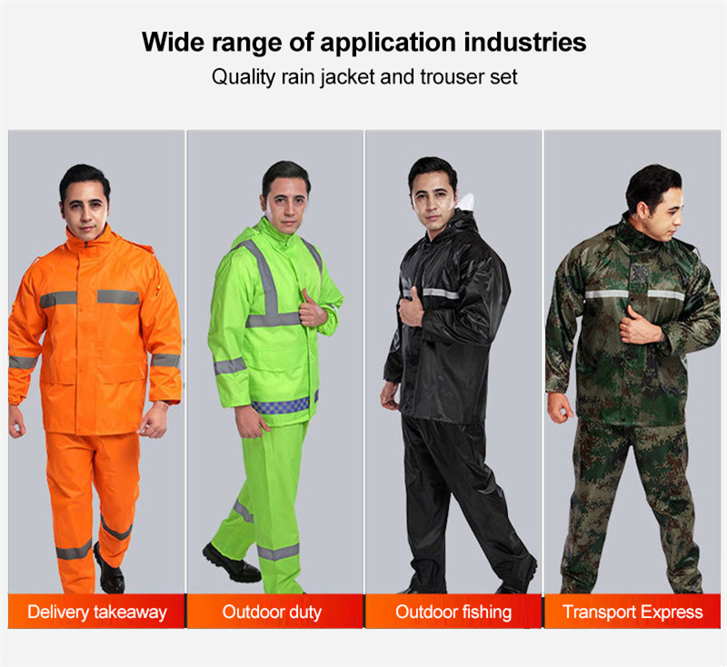 Disaster Medical Team Split Raincoat Gear
