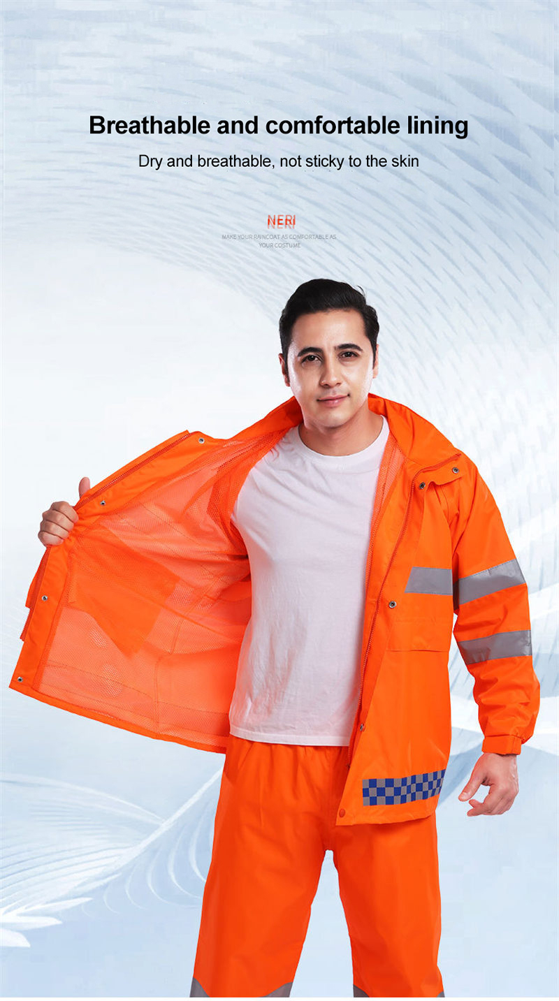 Flood Control Multi-Size Relief Raincoat