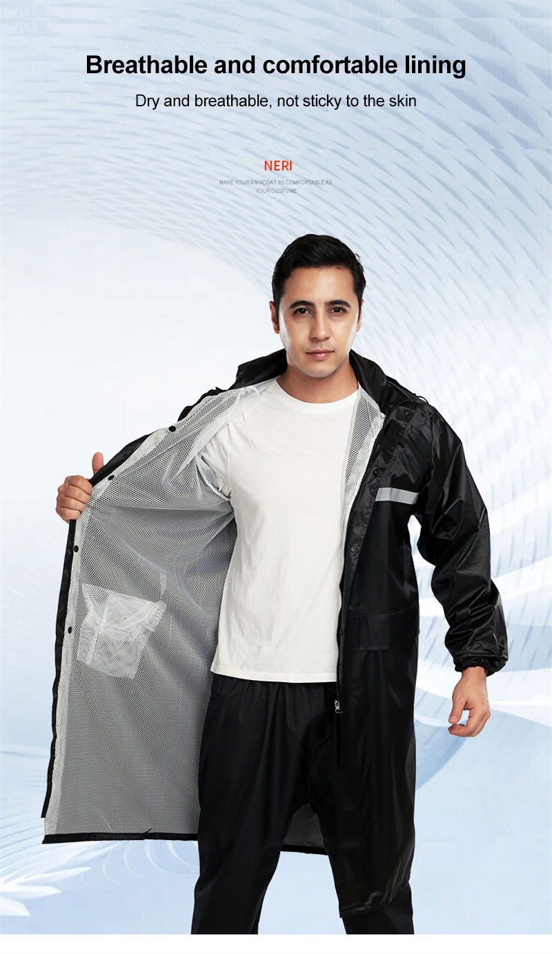 Flood Control Workers Raincoat