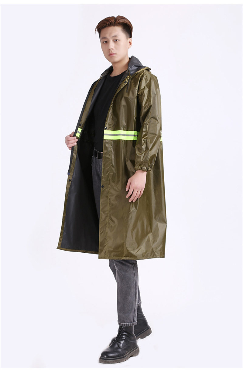 Mudslide Rescue Protective Raincoat Olive