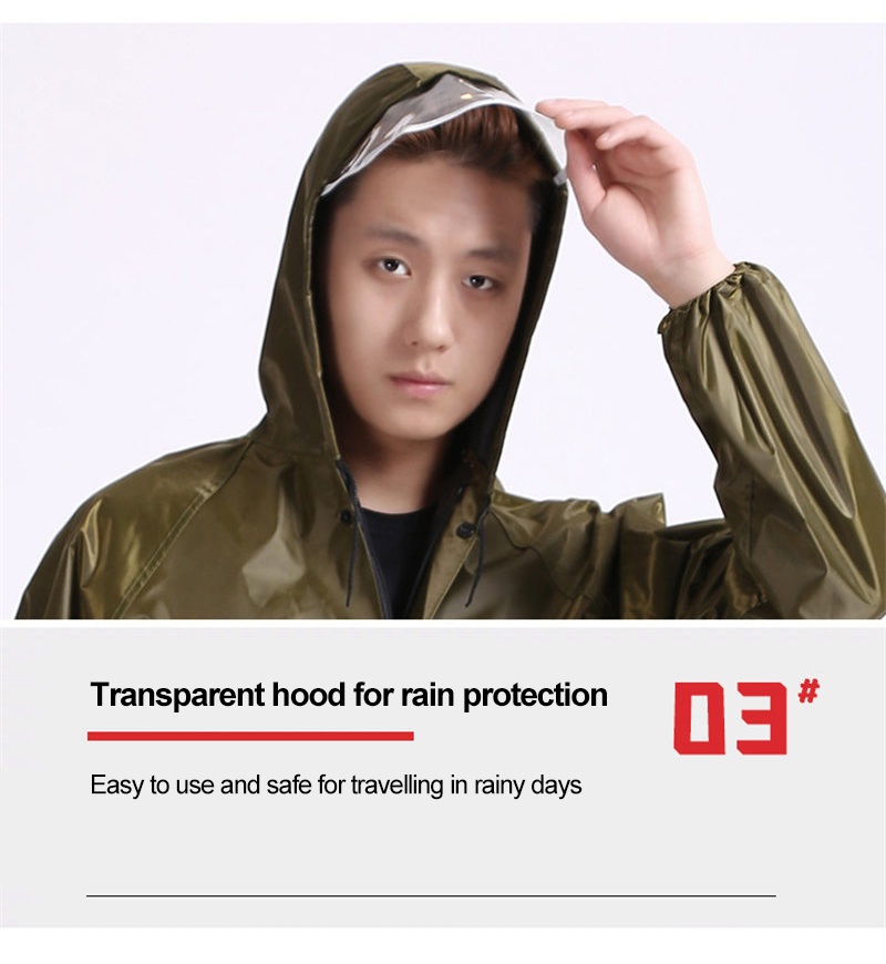 Thickened Flood Rescue Raincoat Protection