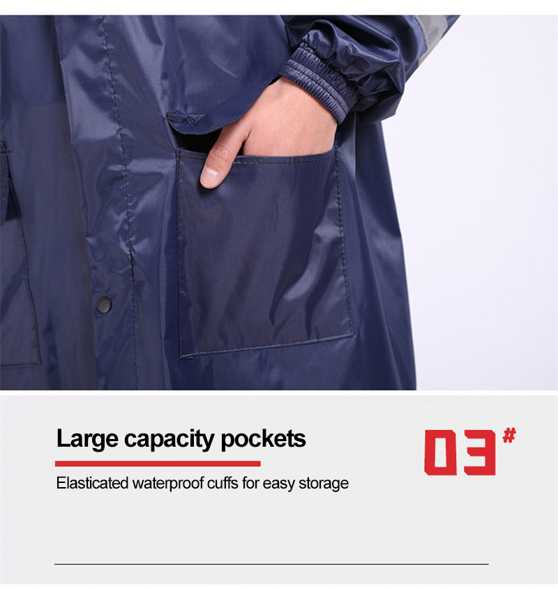 Emergency Response Team Raincoat Thickened