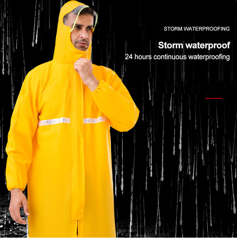 Mudslide Rescue Site Waterproof Raincoat