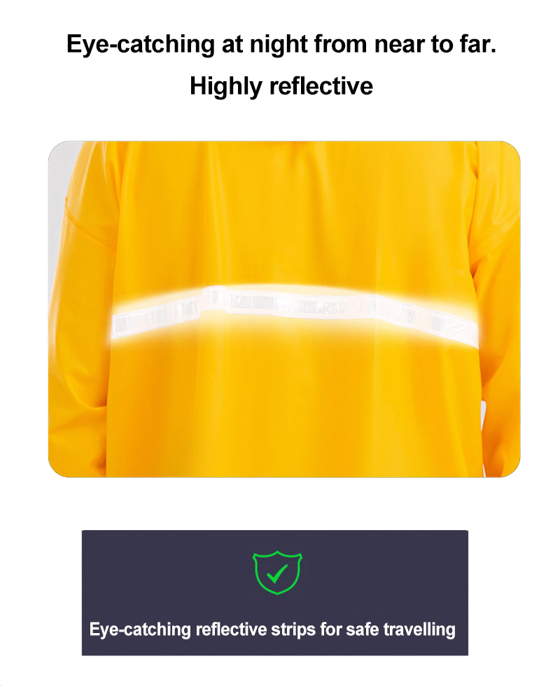 Disaster Area Aid Waterproof Raincoat
