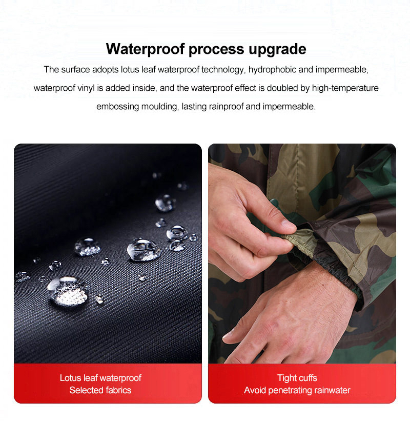Double Protection Rescue Raincoat