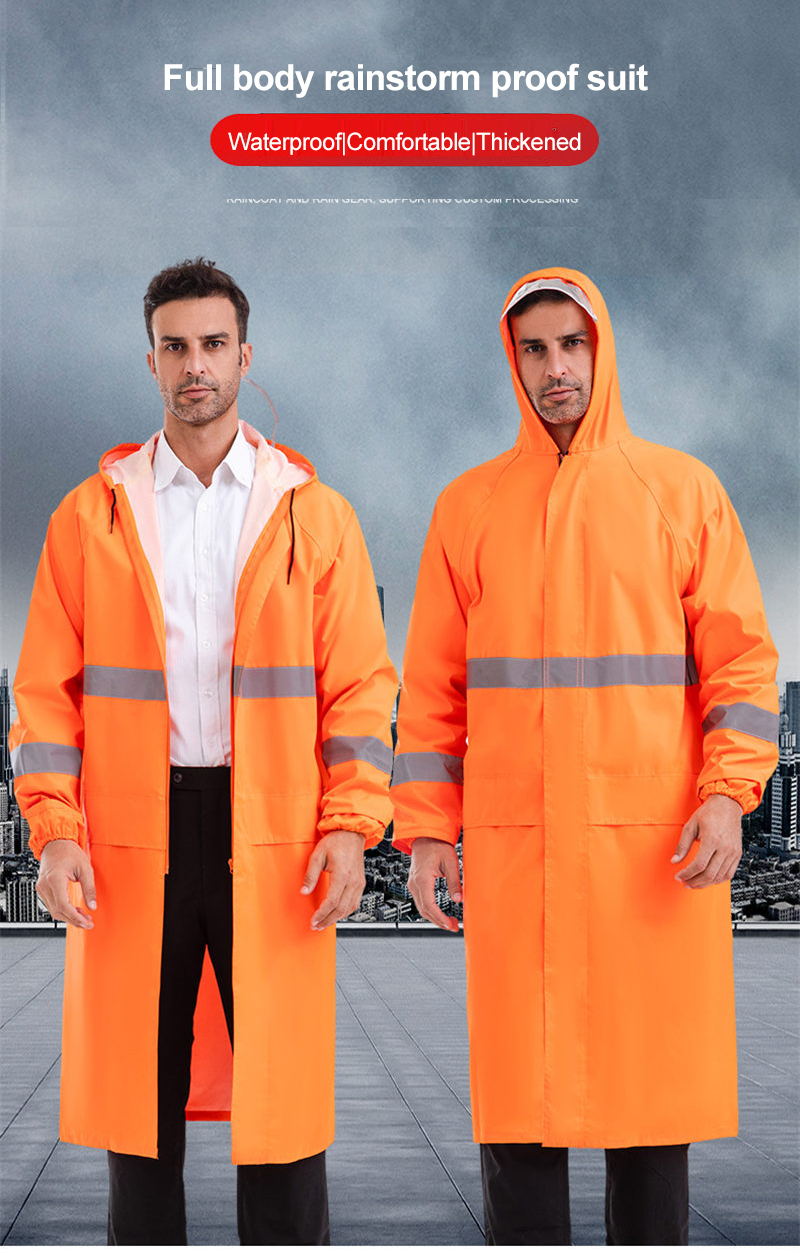 Post-Earthquake Rescue Raincoat
