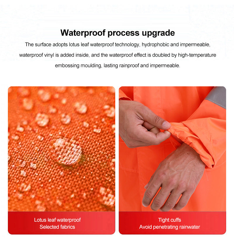 Emergency Team Waterproof Raincoat
