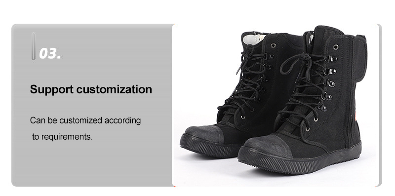 Wear-Resistant Acid-Alkali Fire Boots