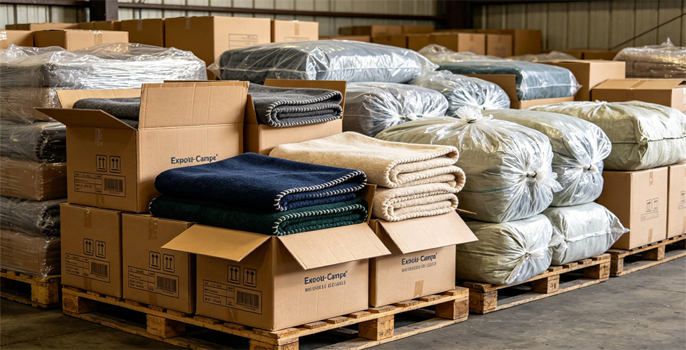 bulk-solid-color-emergency-blankets-cartons-order-packing-detail-04-yrf