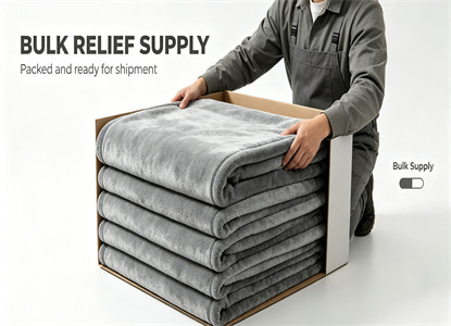 Polar fleece equipment blanket shown as a related option for batch comparison in institutional bulk procurement.