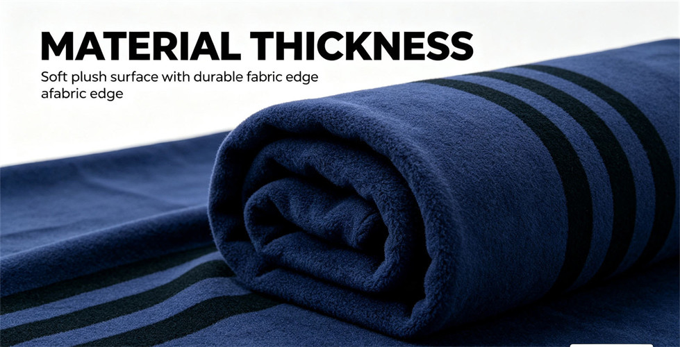 Wool polyester reserve blanket shown in a practical supply setting for receiving and quality review. Wool polyester reserve blanket shown in a practical supply setting for receiving and quality review.