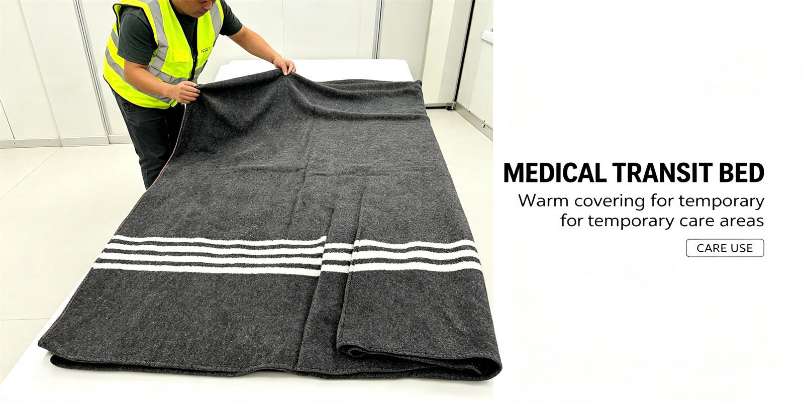 Blanket product and order details shown as a related option for batch comparison in recycled-material procurement.
