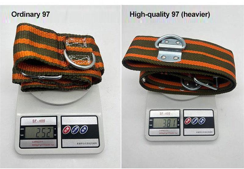 Steel Fitting Training Rescue Belt
