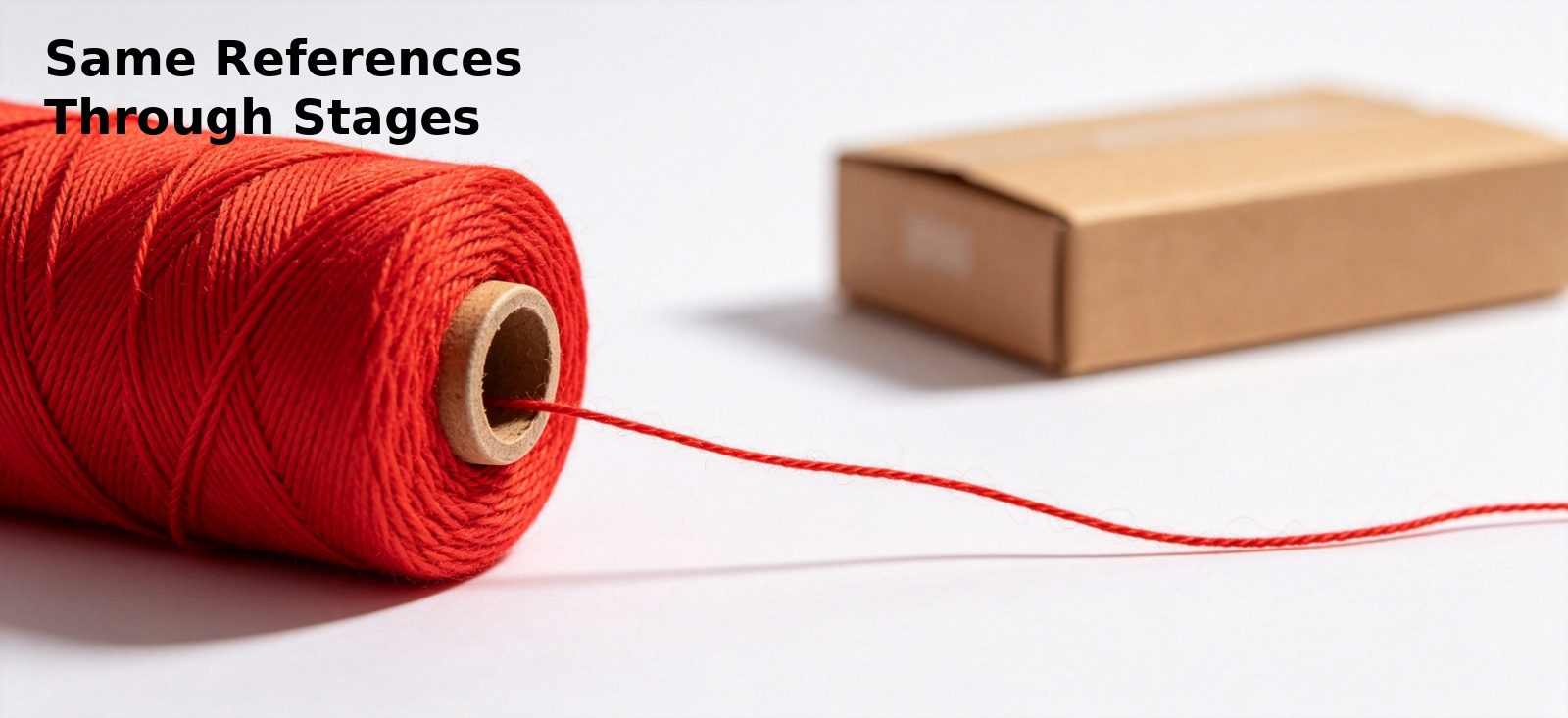 Emergency relief blanket thread reference for configuration estimation and consistent production records