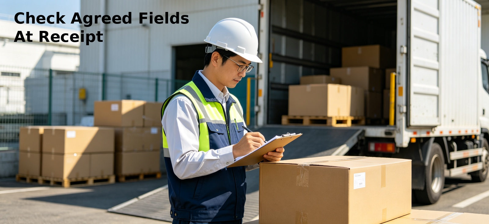 Emergency relief blanket receipt check at warehouse for quick procurement checklist execution