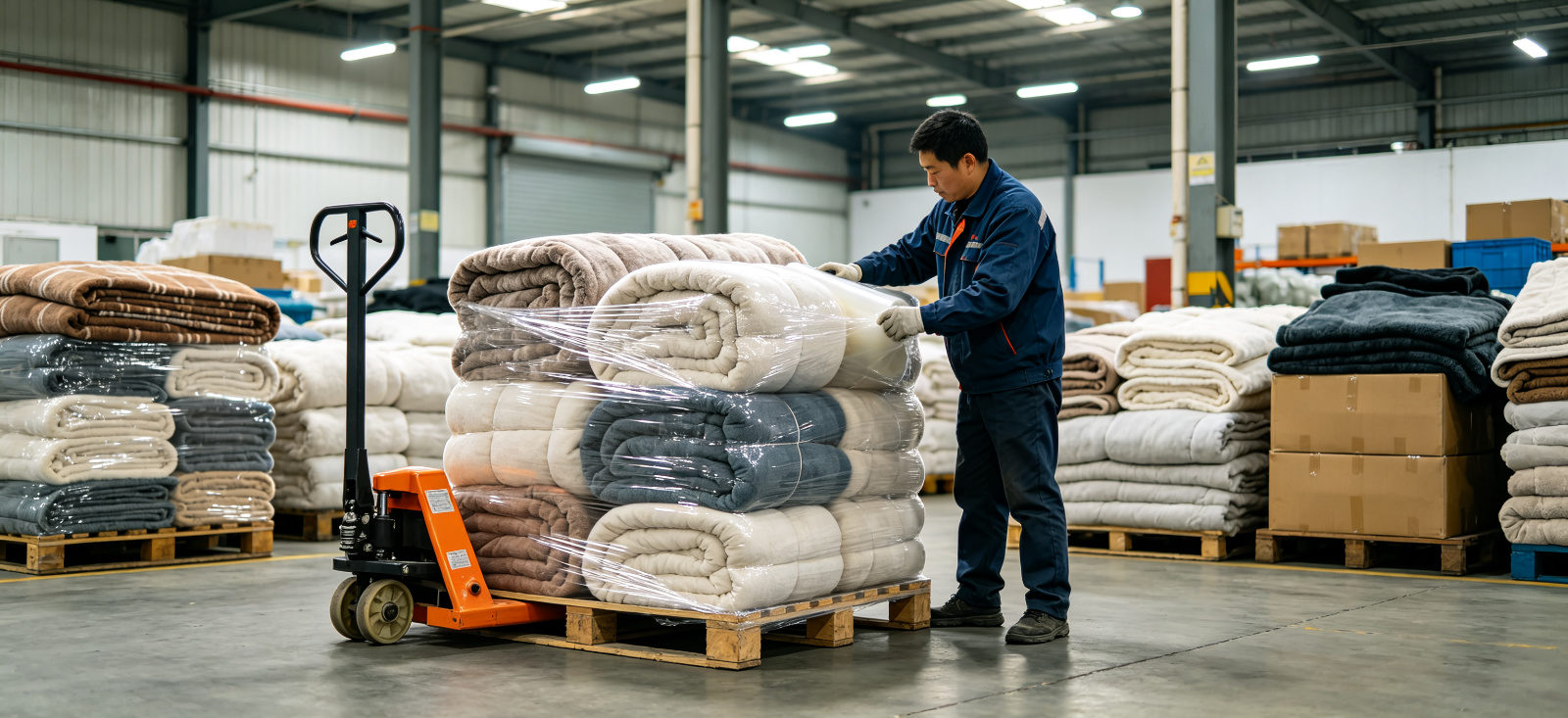 Emergency relief blanket factory warehouse handling for China sourcing and supply chain capability