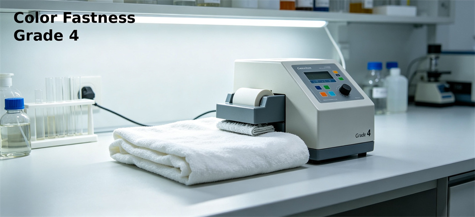 Relief blanket color fastness lab test for material review and buyer specification records