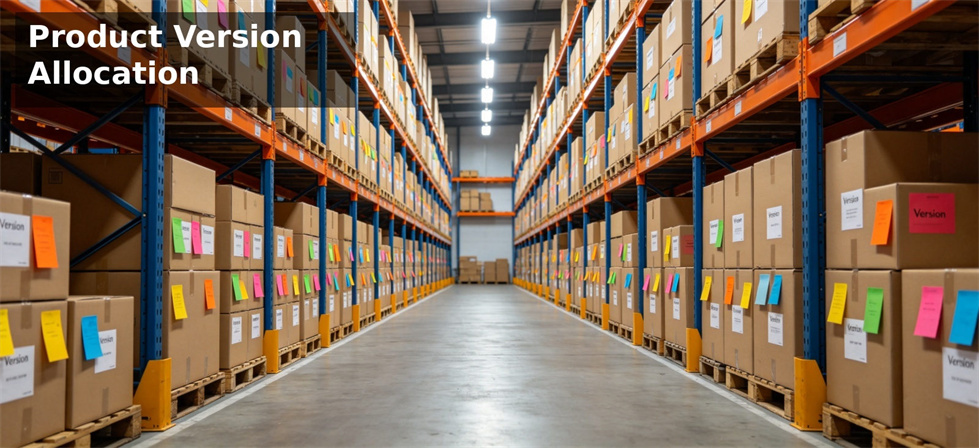 Relief blanket product version allocation for warehouse rotation and destination-specific reserve control Relief blanket product version allocation for warehouse rotation and destination-specific reserve control