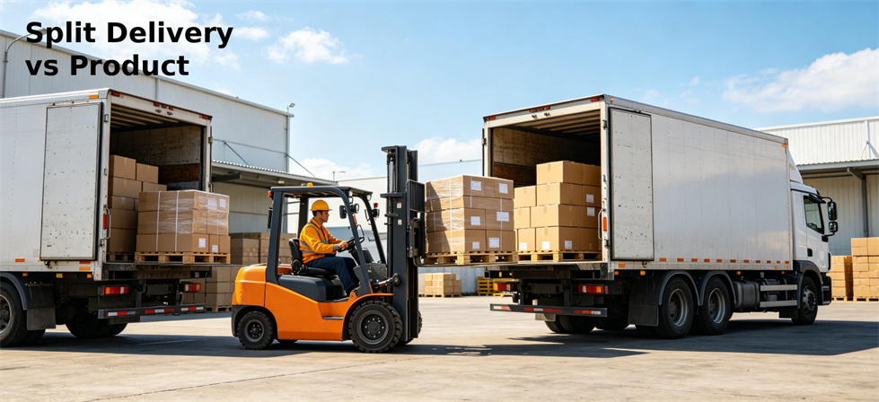Relief blanket logistics split instruction for YRF recommended solution and multi-destination delivery planning Relief blanket logistics split instruction for YRF recommended solution and multi-destination delivery planning