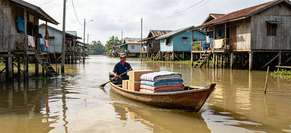 Relief blanket flood delivery context for comparing options across the same decision horizon