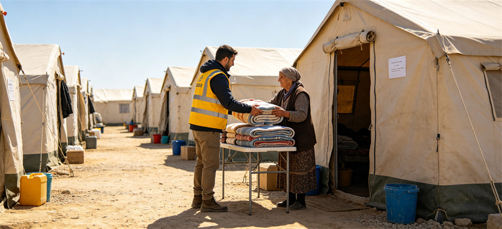 Shelter-project blanket door-to-door check for preparing the next brief from verified site notes