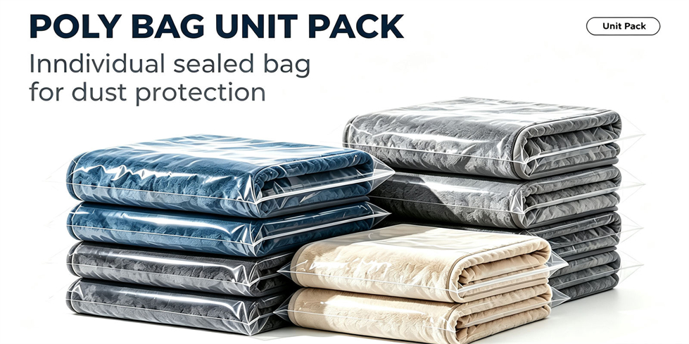 Emergency blanket packing presentation showing solid color dark blue for institutional procurement review Emergency blanket packing presentation showing solid color dark blue for institutional procurement review