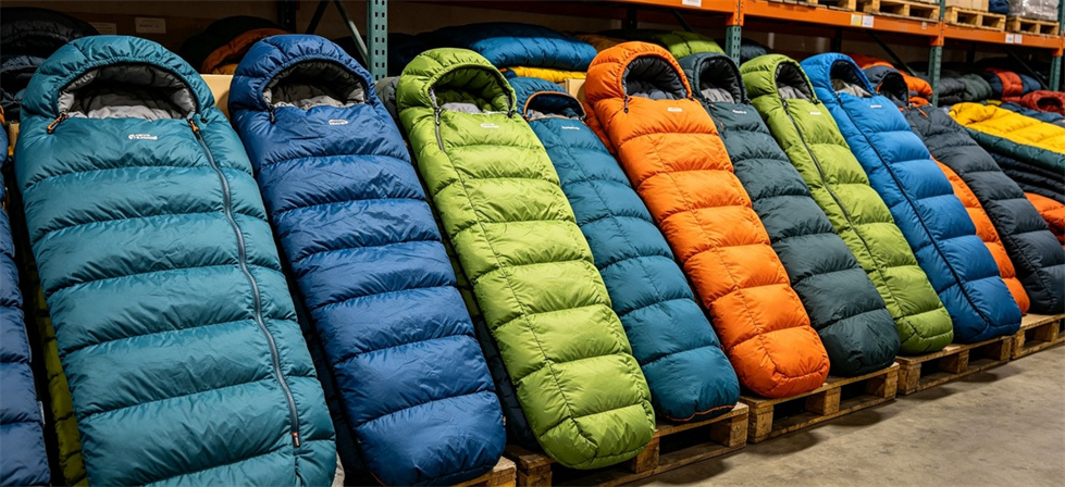 Sleeping bag various display shown for frequently asked questions in institutional sleeping bag procurement review