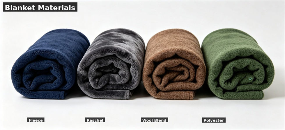 School blanket materials raschel fleece comparison for school dormitory supplies procurement and institutional supply