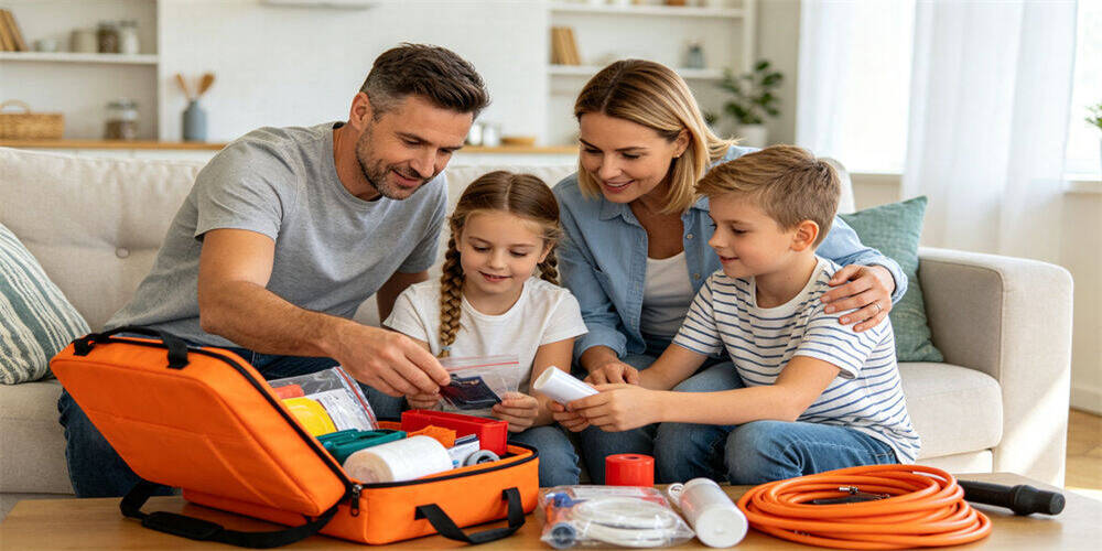 Emergency kits family checking kit 34 for civilian emergency kits procurement and institutional supply planning