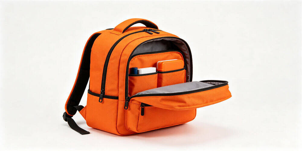 Emergency kits orange backpack folded 30 for civilian emergency kits procurement and institutional supply planning