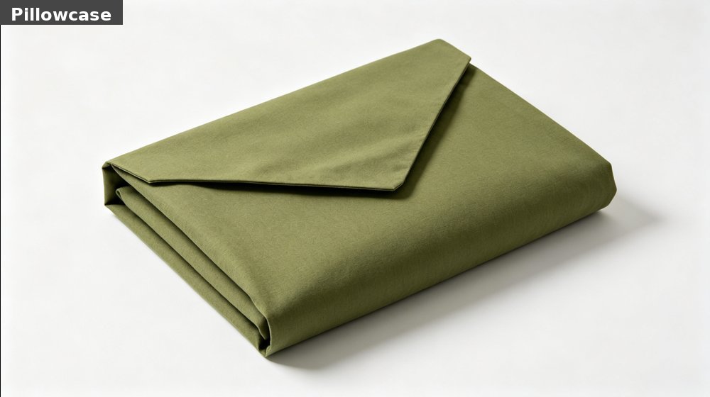 Field training supply image showing olive green pillowcase white background for government training camps, duty rotations and bulk procurement Field training supply image showing 36 olive green wool blanket white background for government training camps, duty rotations and bulk procurement planning