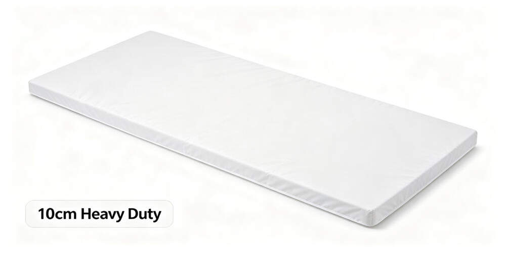 hospital waterproof mattress product white background white 10cm heavy duty YRF textile China manufa